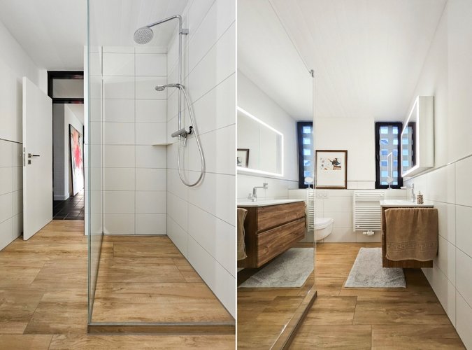 modernes Badezimmer