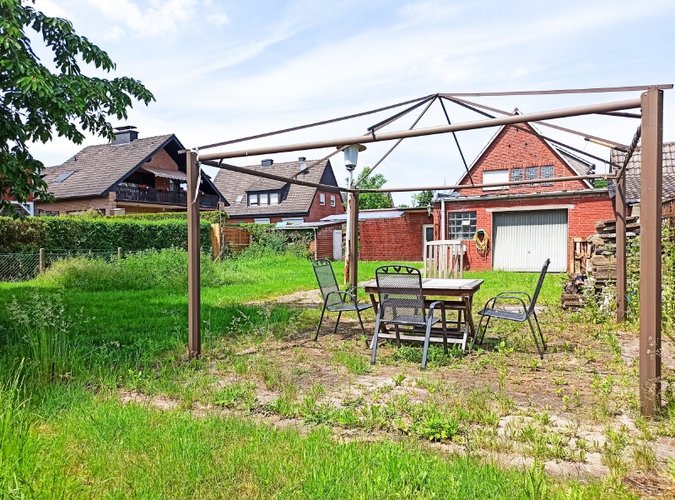 großer Garten
