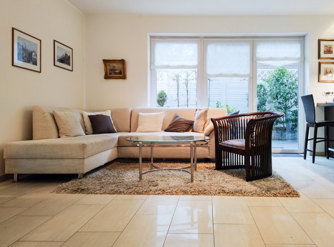 gemütliche Sofaecke