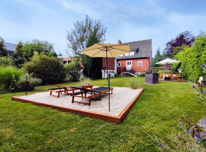 schöne Rückansicht