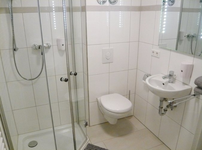 Apartment Sandstrand - Badezimmer