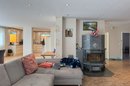 Wohnzimmer mit Kamin