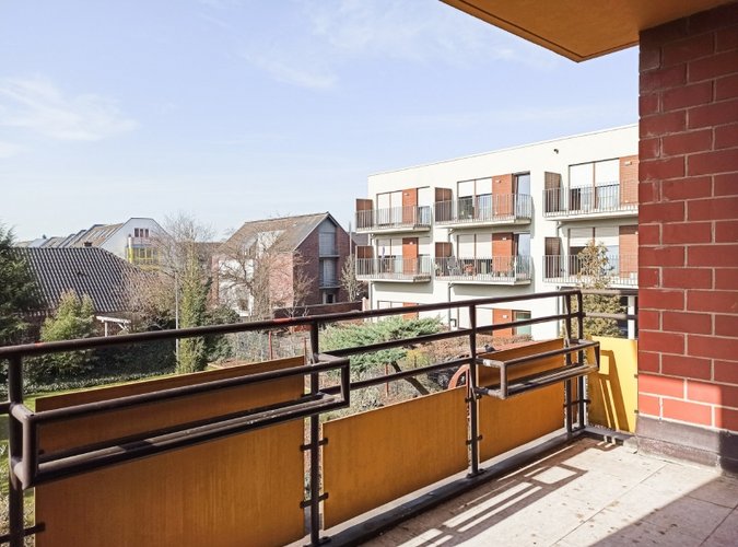 Blick vom Balkon