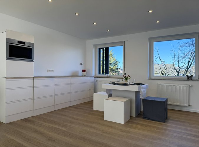 offene Küche & Essbereich