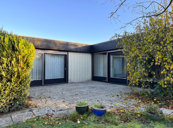 Blick auf die Terrasse