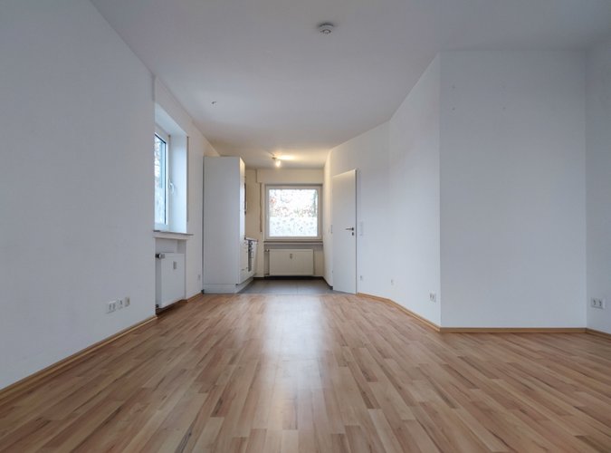 Blick in die offene Küche