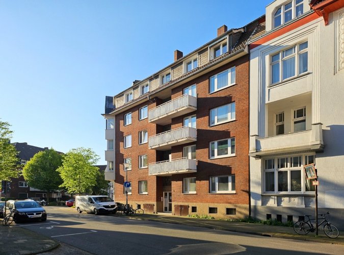 gepflegte Außenansicht