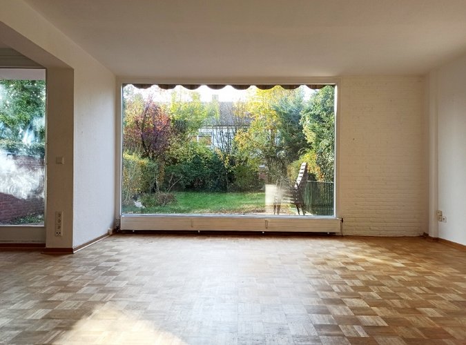 große Fensterfront