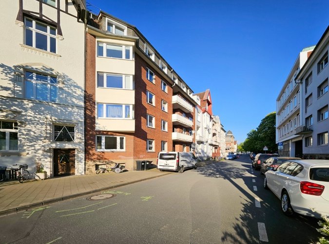 ruhig gelegen in dritter Reihe