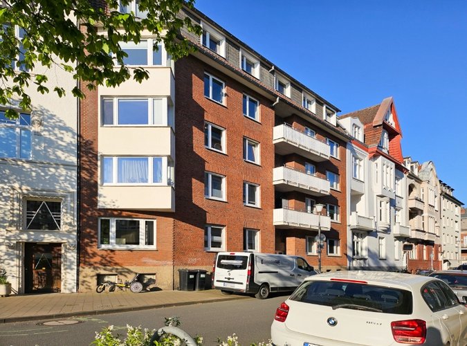 Gebäudefront, alternative Ansicht