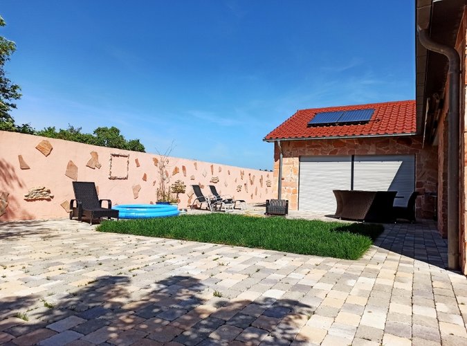 schöne Terrasse