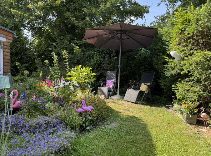 sonniger Garten