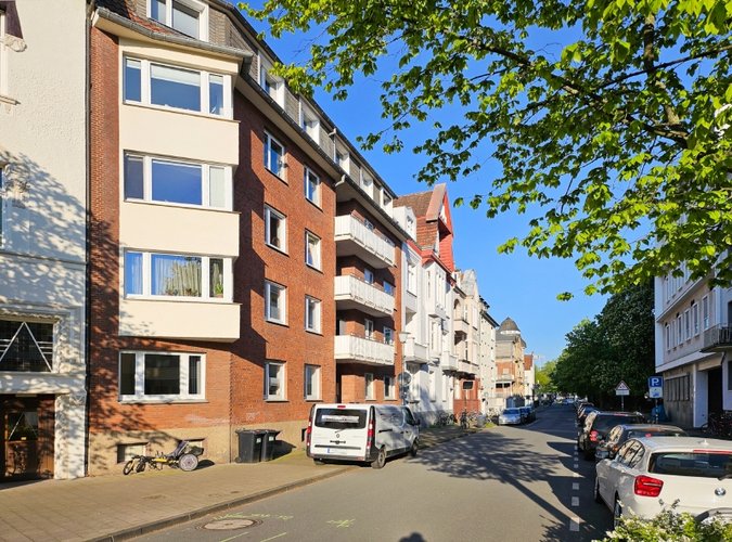 ruhiger Straßenzug