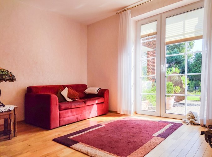 Arbeitszimmer im Erdgeschoss