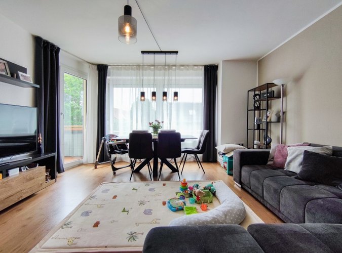 Blick auf den Essbereich