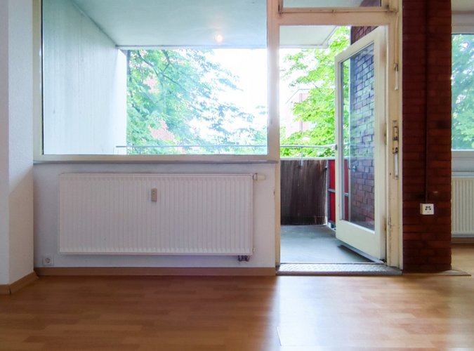 Zugang zum Balkon