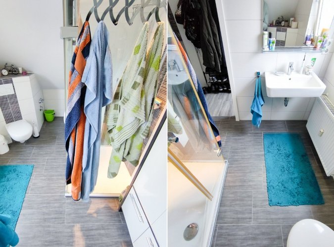 Badezimmer, Obergeschoss