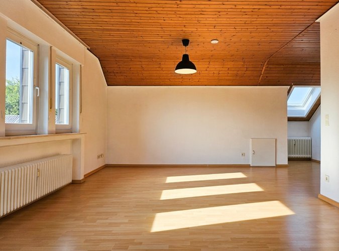 Blick aus der Schlafnische
