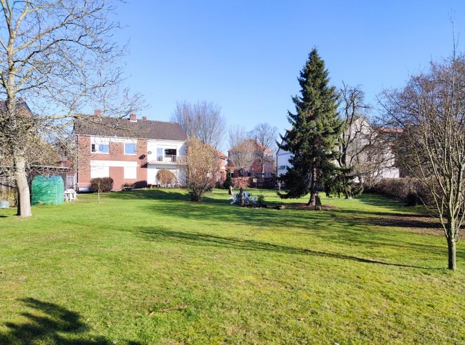 Blick auf das Wohngebäude