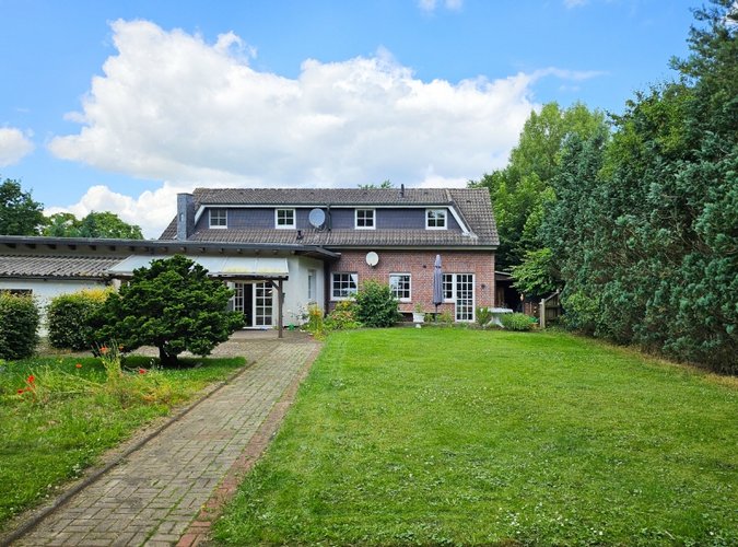 traumhafte Rückansicht